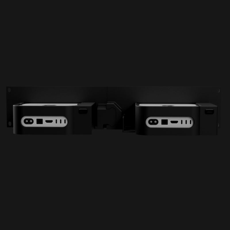 WakeOnMAC Rackmount Dual - back view